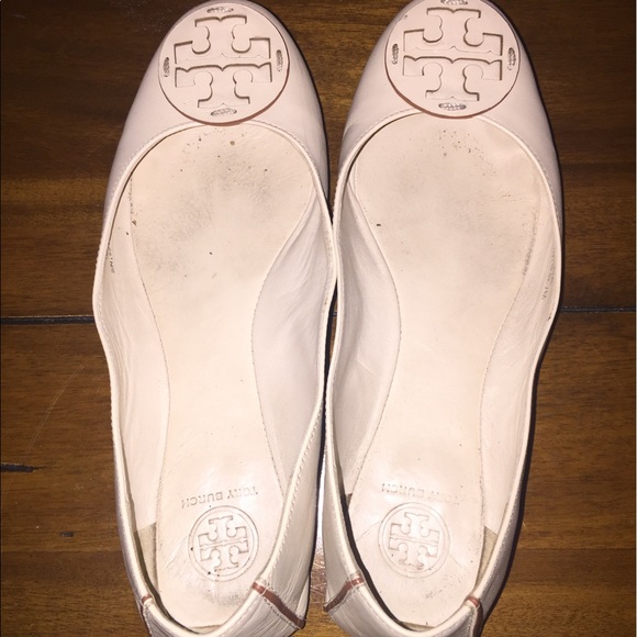Tory Burch Cream Flats - Picture 2 of 3